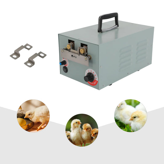 Automatic Chicken Debeaking Machine 1500-1800 pcs/h Electric Poultry Beak Cutter with 1112-1472°F Temp Control 110V for Farm Use